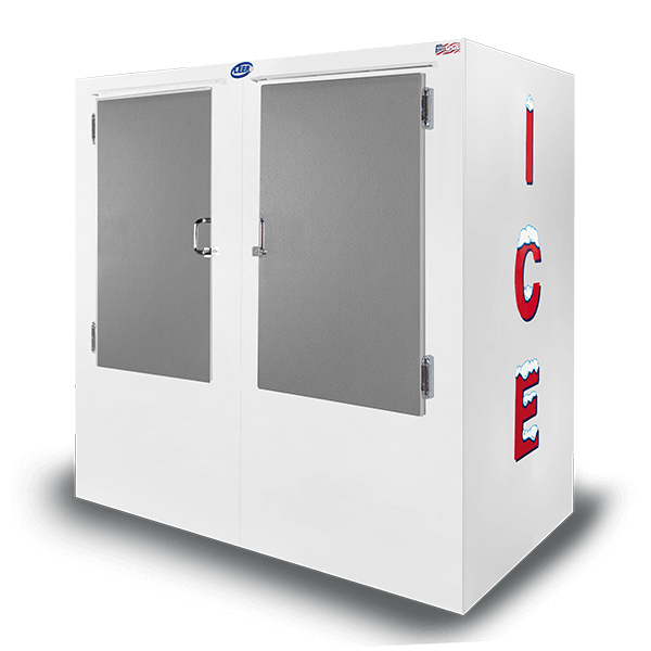 Leer Model 115 Ice Merchandiser Ice Box Ice Freezer