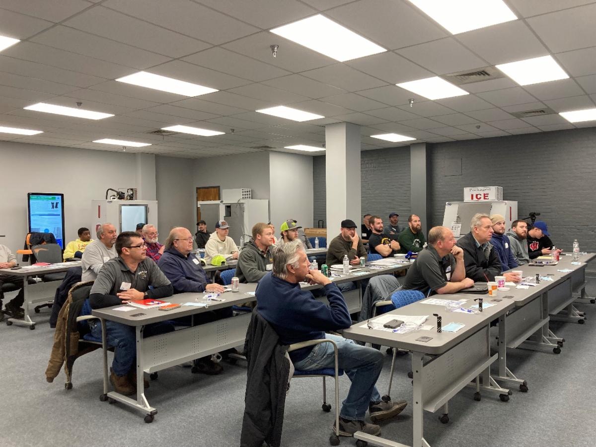 Modern Ice training session