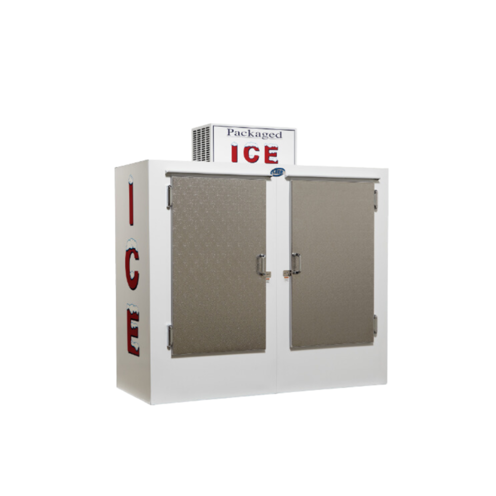 Leer Model 60 Solid Door Ice Merchandiser — Modern Ice