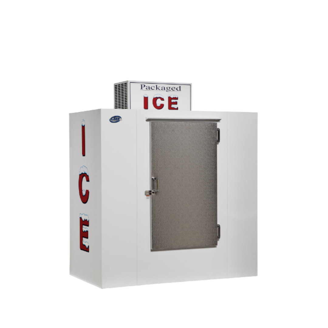 Leer Model 65 Solid Door Ice Merchandiser — Modern Ice