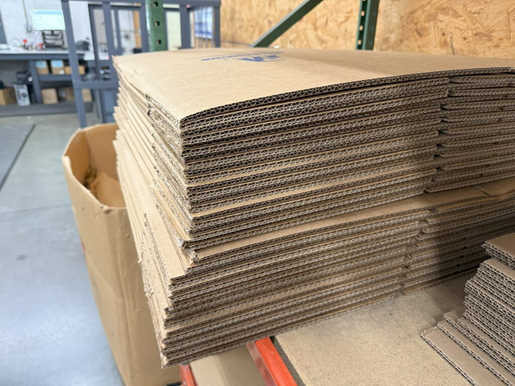new boxes- double lined
